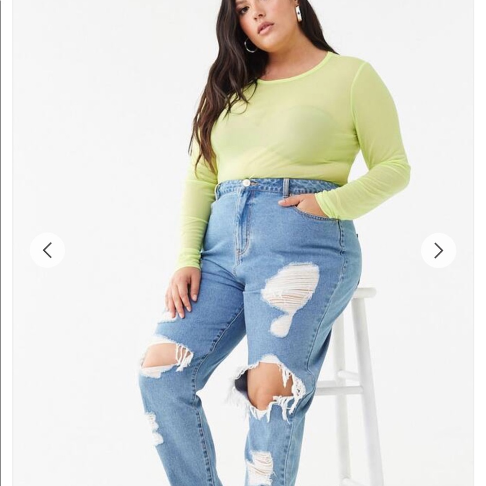 Forever 21+ Mom Jeans